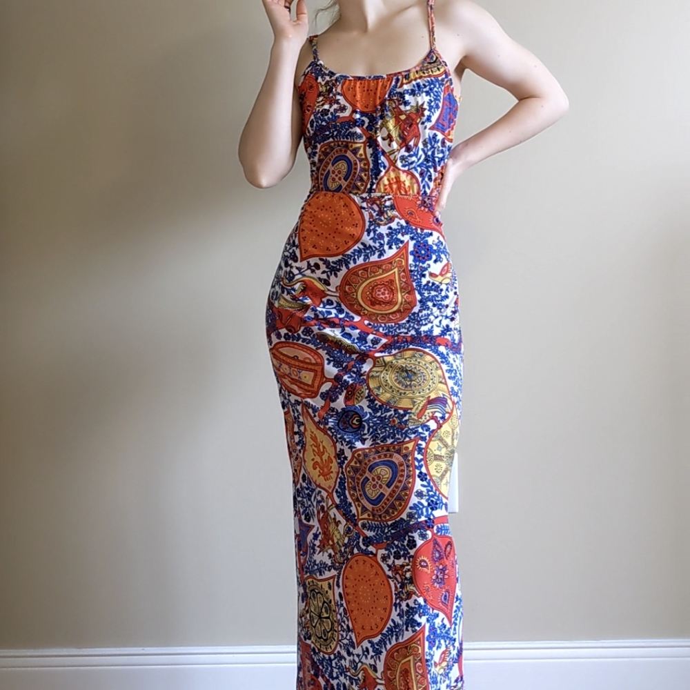 Lightweight Colourful Maxi dress